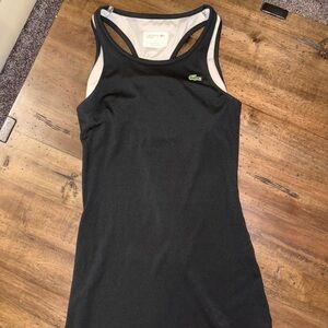 Lacoste Women's Black Sleeveless Mini Dress